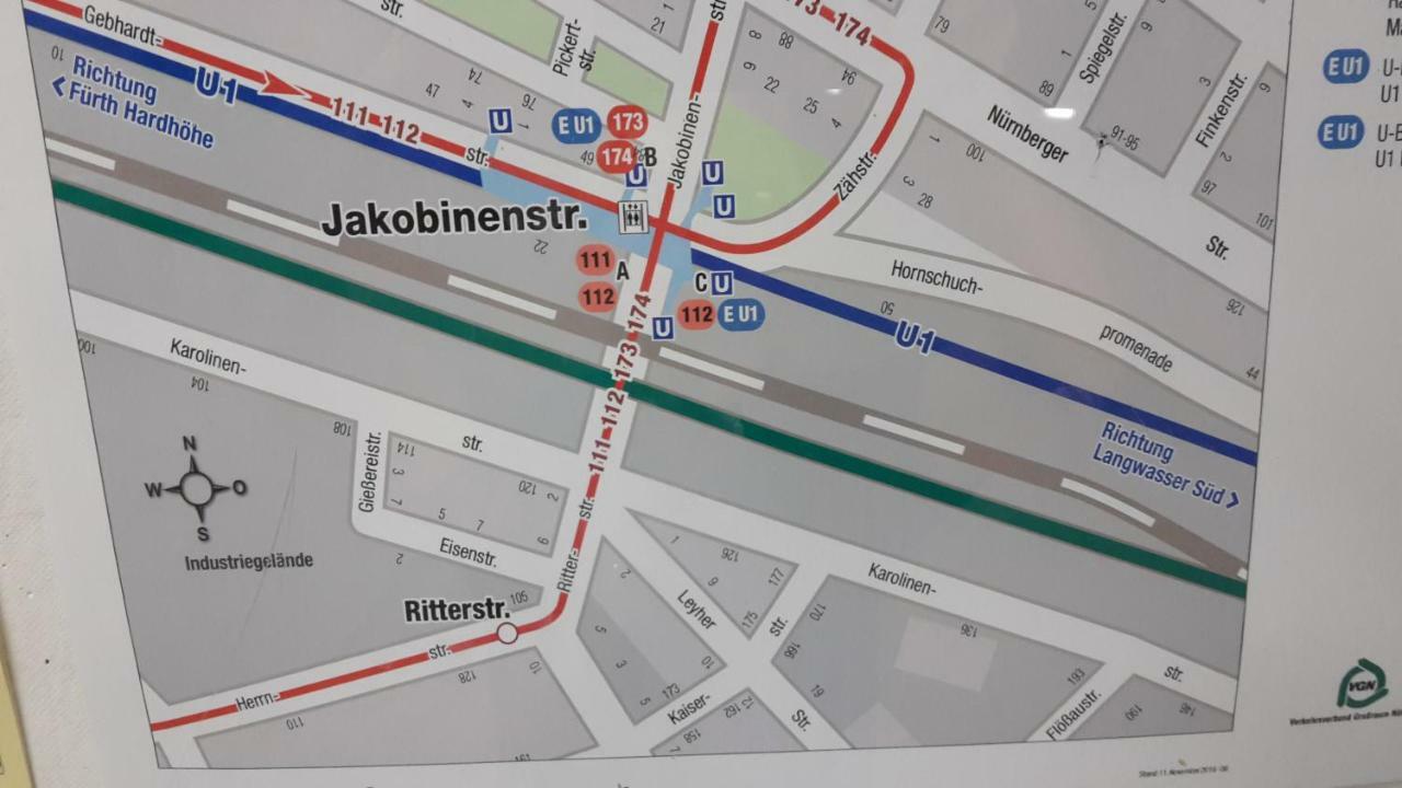 Appartamento Schwalbennest Fürth Esterno foto